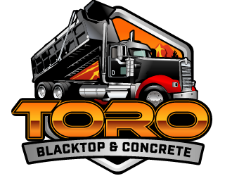 Toro Blacktop & Concrete logo design by THOR_