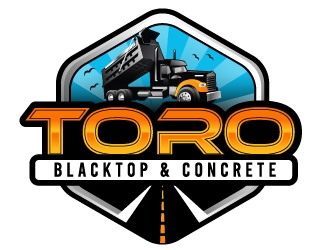 Toro Blacktop & Concrete logo design by Suvendu