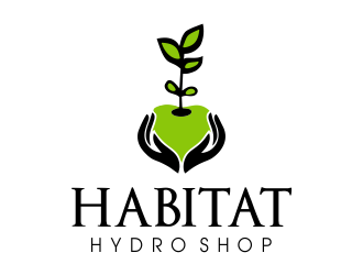 Habitat Hydro Shop logo design by JessicaLopes