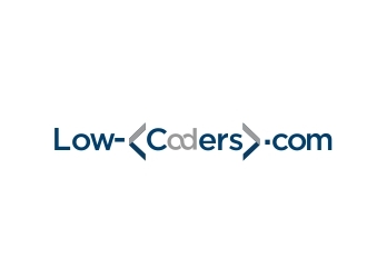 Low-Coders.com logo design by berkahnenen