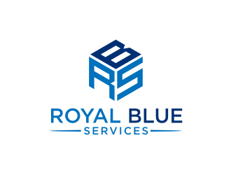 Royal Blue Services logo design by Sheilla
