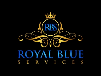 Royal Blue Services logo design by excelentlogo