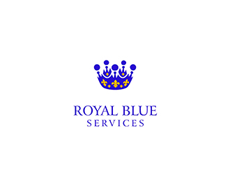 Royal Blue Services logo design by logosmith