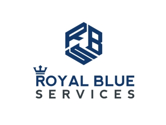Royal Blue Services logo design by Kebrra