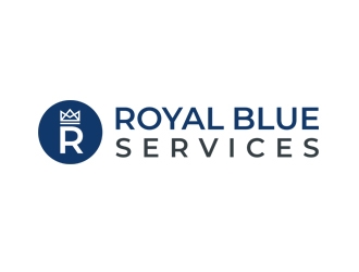 Royal Blue Services logo design by Kebrra