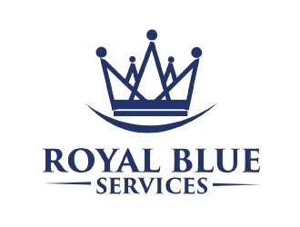 Royal Blue Services logo design by AamirKhan