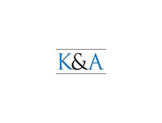 Kelly & Associates, or K&A for short logo design by aryamaity