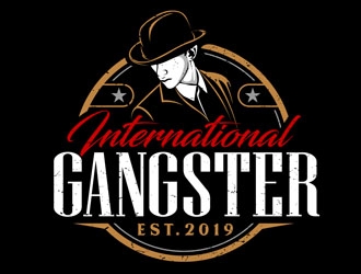 INTERNATIONAL GANGSTER logo design by DreamLogoDesign