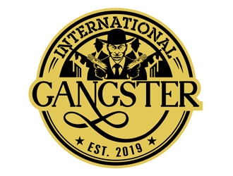 INTERNATIONAL GANGSTER logo design by DreamLogoDesign