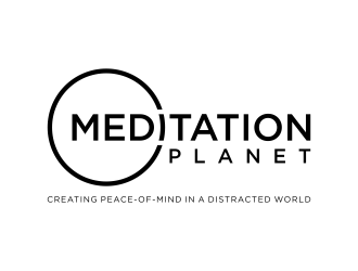 Meditation Planet logo design by p0peye