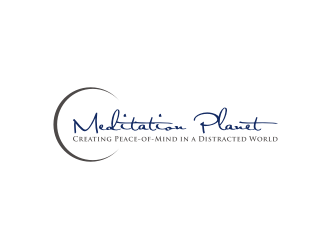 Meditation Planet logo design by asyqh