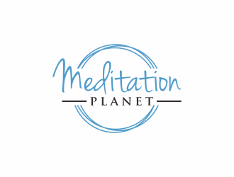 Meditation Planet logo design by checx