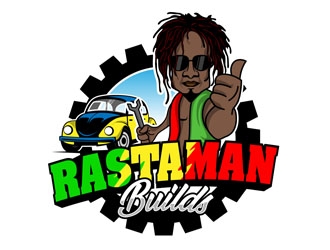 Rastaman Builds logo design by DreamLogoDesign