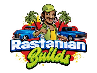 Rastaman Builds logo design by DreamLogoDesign