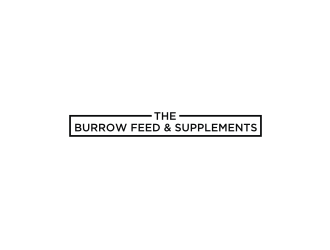 The Burrow Feed & Supplements logo design by Diancox