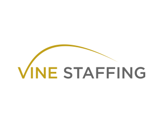 Vine Staffing logo design by p0peye