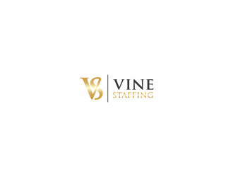 Vine Staffing logo design by Asani Chie