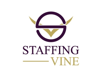 Vine Staffing logo design by twomindz