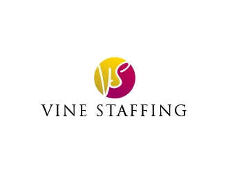 Vine Staffing logo design by my!dea