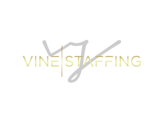 Vine Staffing logo design by rief