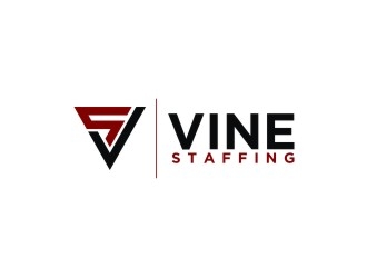 Vine Staffing logo design by agil