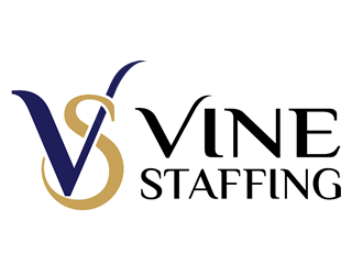 Vine Staffing logo design by Coolwanz