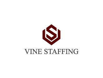 Vine Staffing logo design by maze