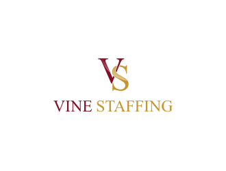 Vine Staffing logo design by Zeratu