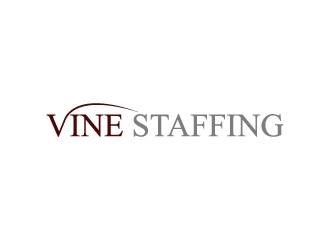 Vine Staffing logo design by labo