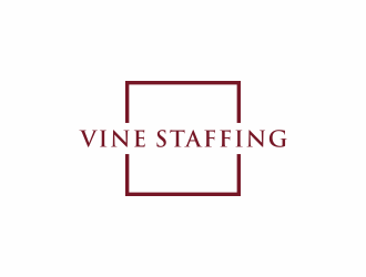Vine Staffing logo design by santrie