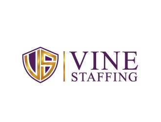 Vine Staffing logo design by Foxcody