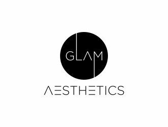 Glam Aesthetics logo design by ammad