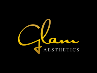 Glam Aesthetics logo design by ammad