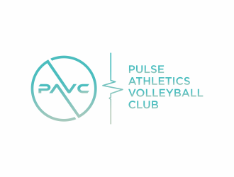 Pulse Athletics Volleyball Club logo design by ammad