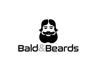 Bald & Beards logo design by Marianne