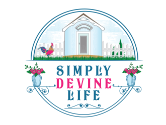 my SIMPLY DEVINE LIFE logo design by Tanya_R