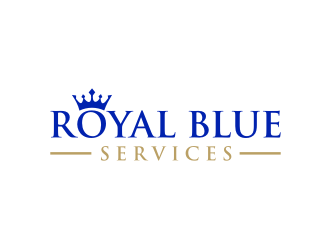 Royal Blue Services logo design by tejo
