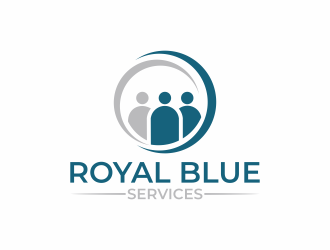 Royal Blue Services logo design by luckyprasetyo