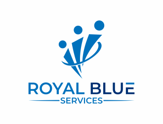 Royal Blue Services logo design by luckyprasetyo