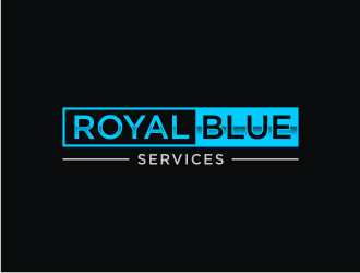 Royal Blue Services logo design by vostre