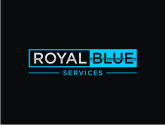 Royal Blue Services logo design by vostre