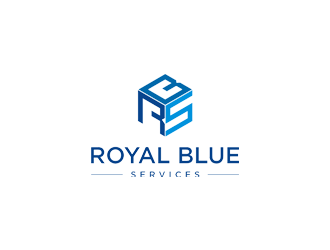 Royal Blue Services logo design by Jhonb
