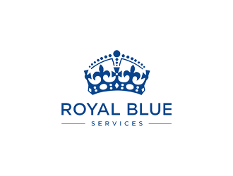 Royal Blue Services logo design by Jhonb