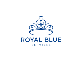 Royal Blue Services logo design by Jhonb