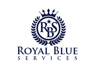Royal Blue Services logo design by THOR_