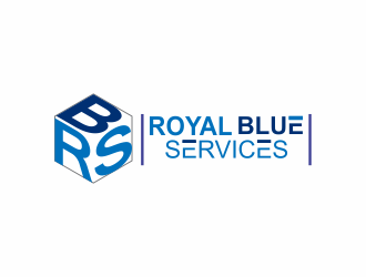 Royal Blue Services logo design by kanal