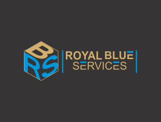 Royal Blue Services logo design by kanal