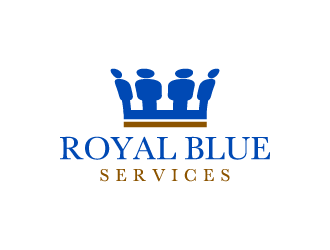 Royal Blue Services logo design by anchorbuzz