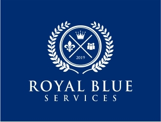 Royal Blue Services logo design by Alfatih05