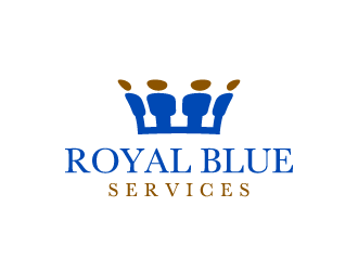 Royal Blue Services logo design by anchorbuzz